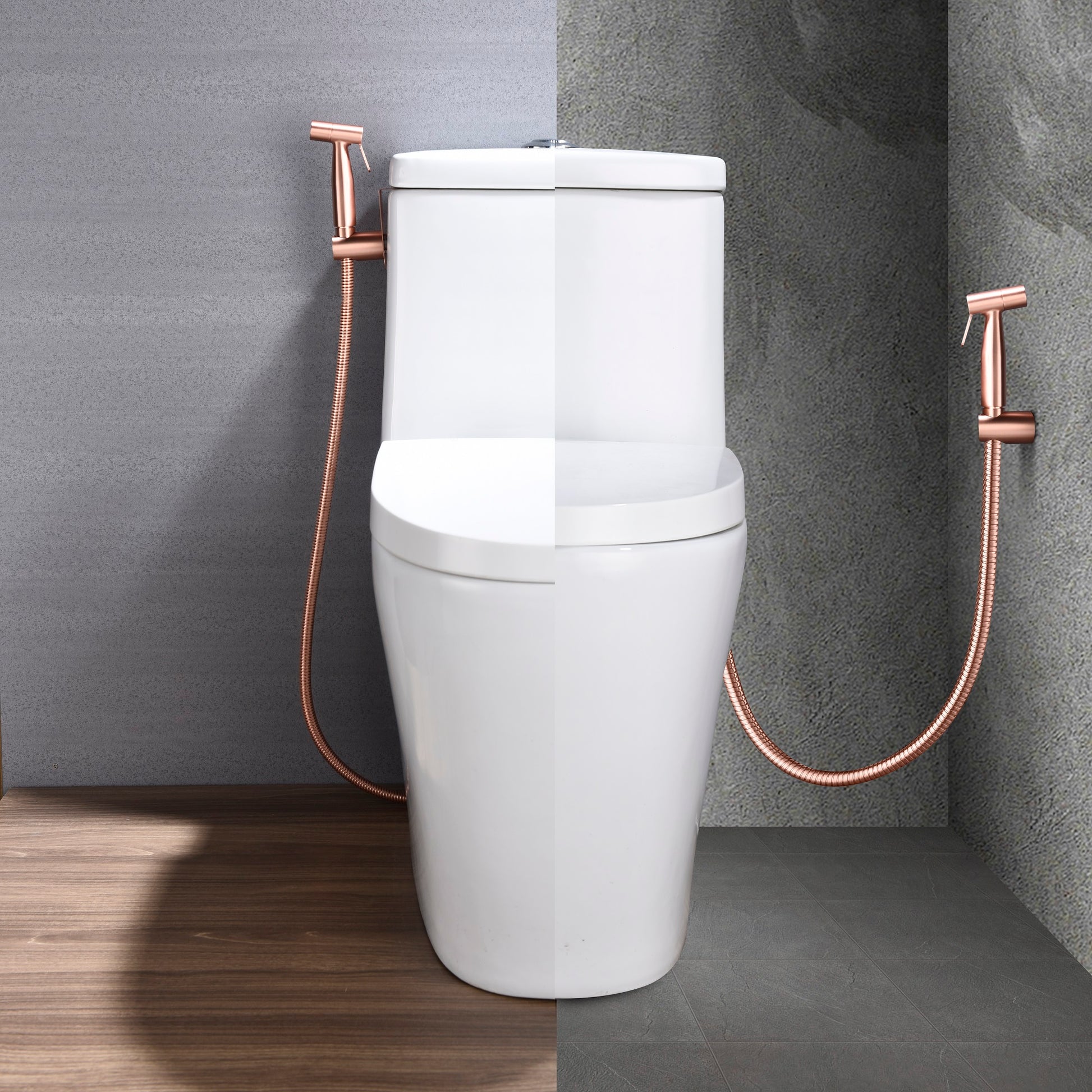 Bidet Sprayer for Toilet, Handheld Cloth  Sprayer, Bathroom Sprayer Kit Spray Attachment with Hose, Stainless Steel Easy Install Great Water Pressure for Bathing Pets, Feminine Hygiene