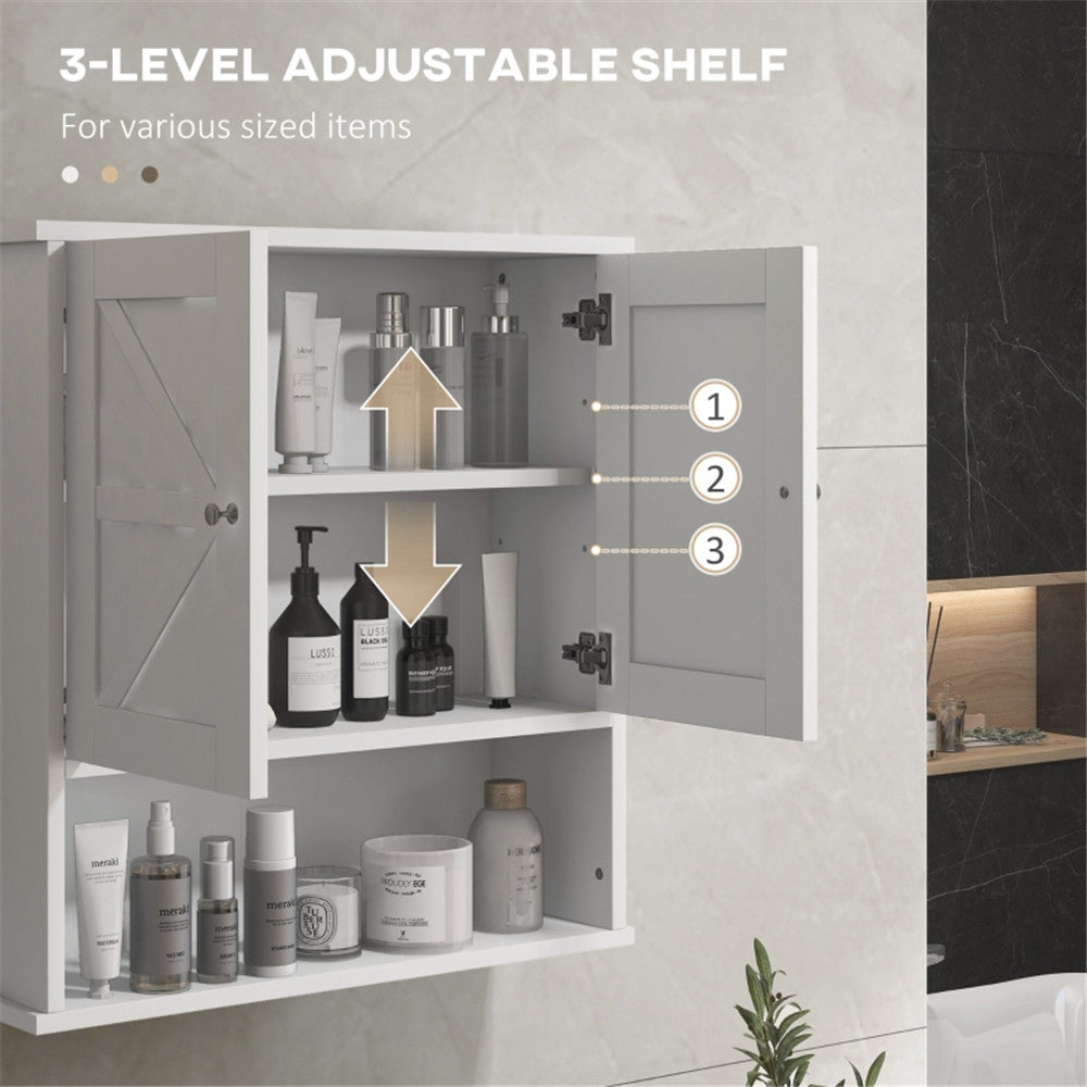 Bathroom Cabinet/Wall Cabinet-White