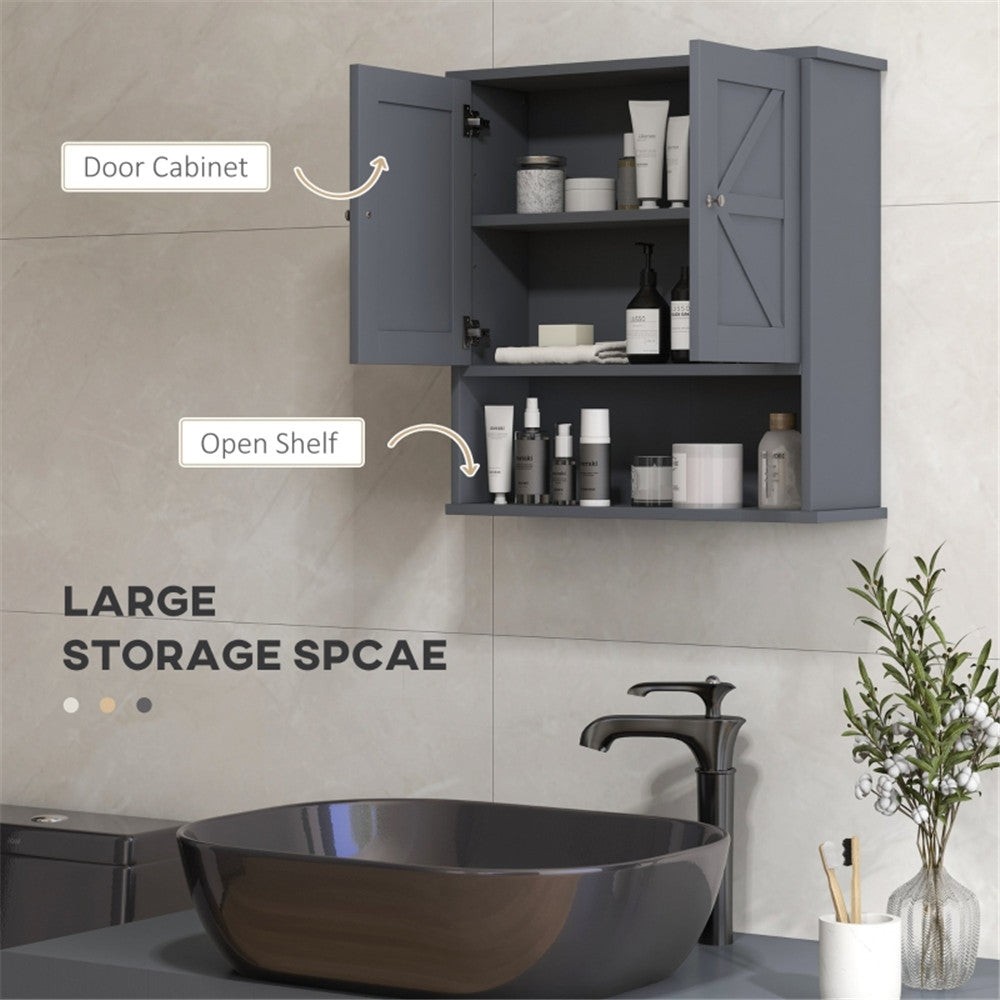 Bathroom Cabinet/Wall Cabinet-Gray