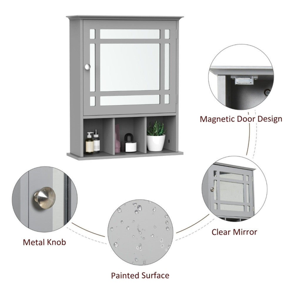 Bathroom Cabinet with Mirror