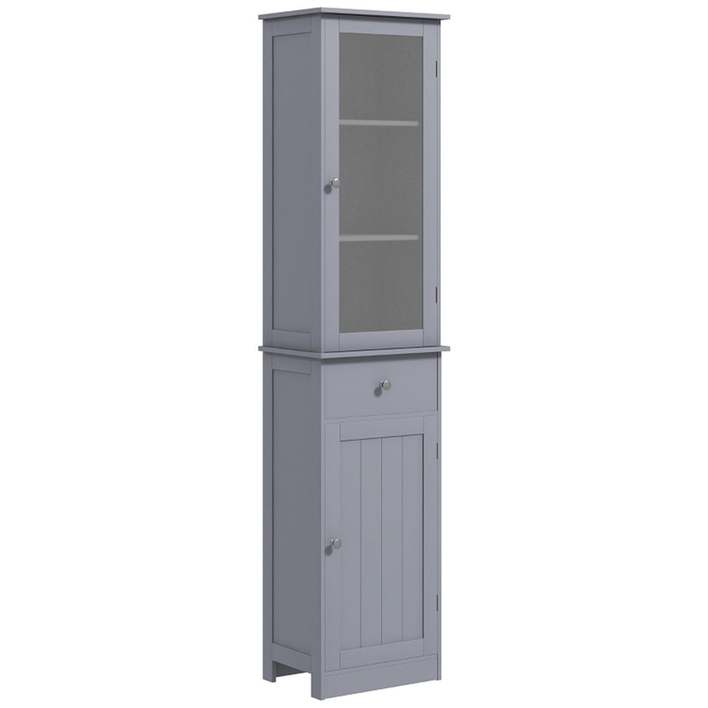 Bathroom Storage Cabinet-Grey