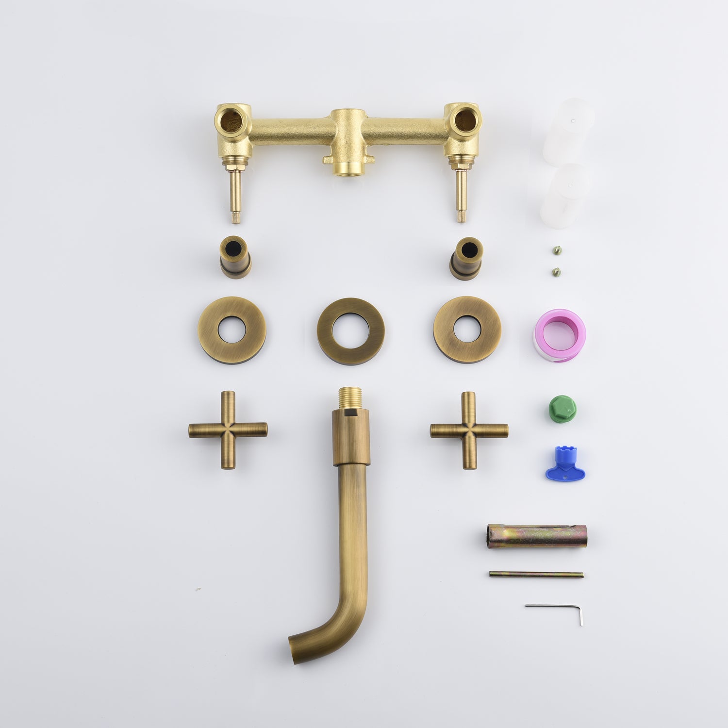 Bathroom Faucet Wall Mounted Bathroom Sink Faucet-Archaize