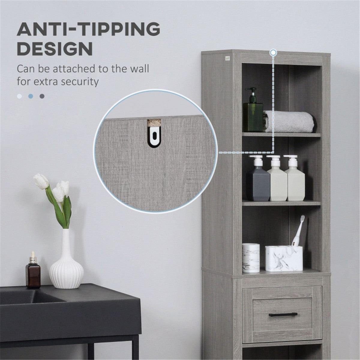 Bathroom Cabinet /Laundry Basket